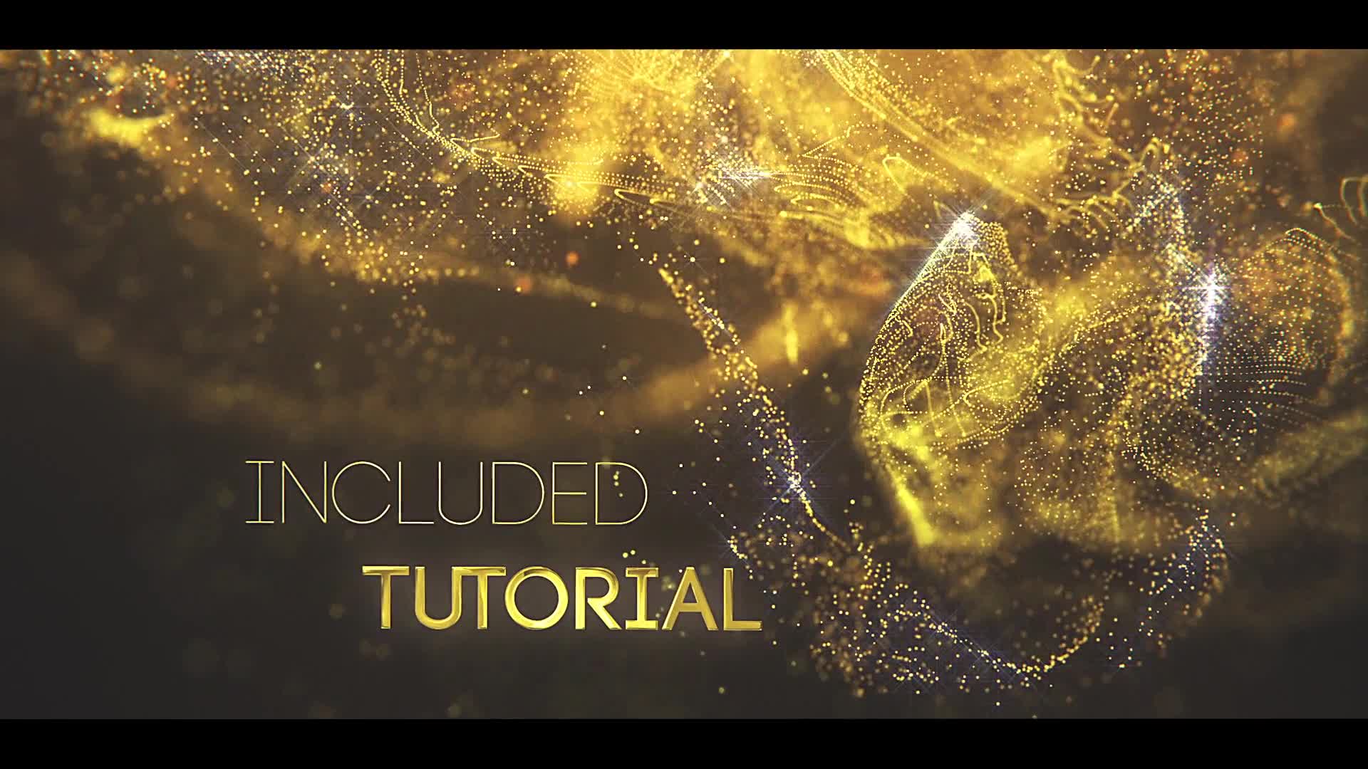 Golden Partilce Titles Videohive 25675474 After Effects Image 9