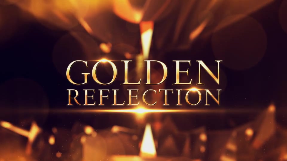 Golden Reflection Videohive 15259416 After Effects Image 13