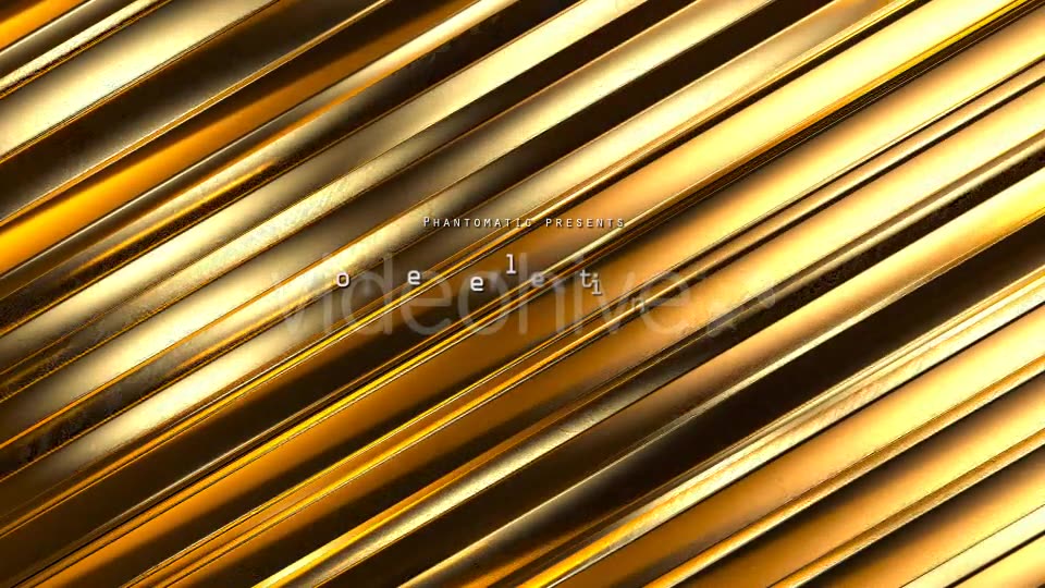 Golden Reflection Glitter 14 - Download Videohive 20879917