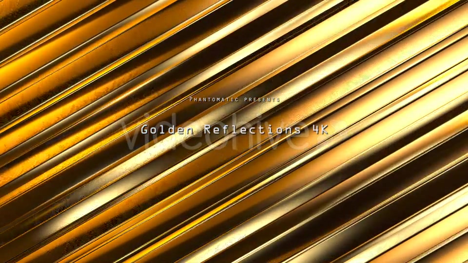 Golden Reflection Glitter 14 - Download Videohive 20879917