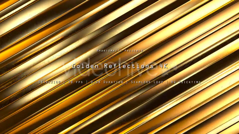 Golden Reflection Glitter 14 - Download Videohive 20879917