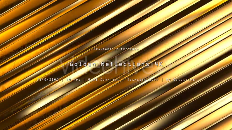 Golden Reflection Glitter 14 - Download Videohive 20879917
