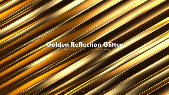 Golden Reflection Glitter 14 - Download Videohive 20879917