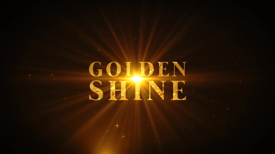 Golden Shine - Download Videohive 18042616