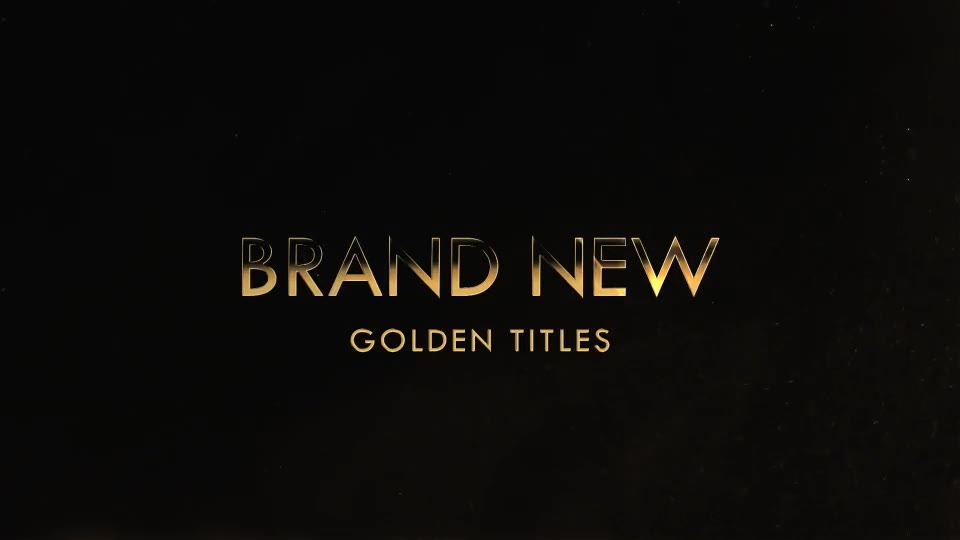 Golden & Silver Titles Videohive 21227334 After Effects Image 2