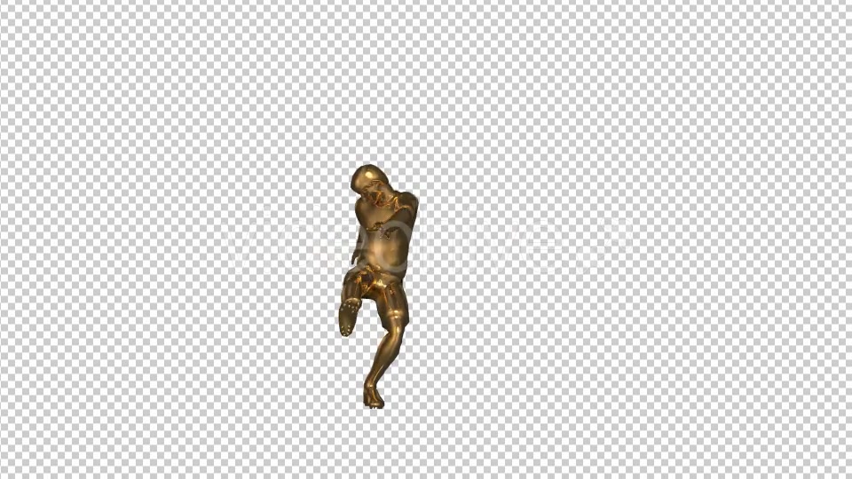 Golden Soccer Player Shooting - Download Videohive 19904431
