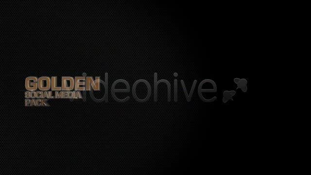 Golden Social Media Pack - Download Videohive 4589950