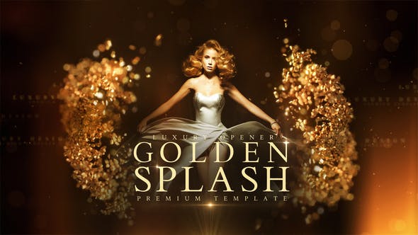 Golden Splash - Download Videohive 22588972