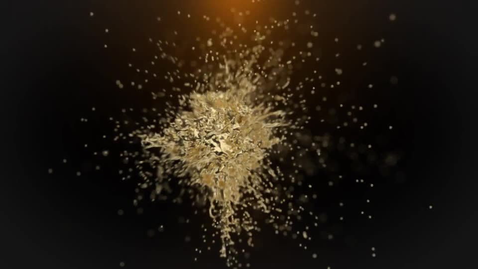 Golden Splash Logo Reveal Videohive 38077274 After Effects Image 7