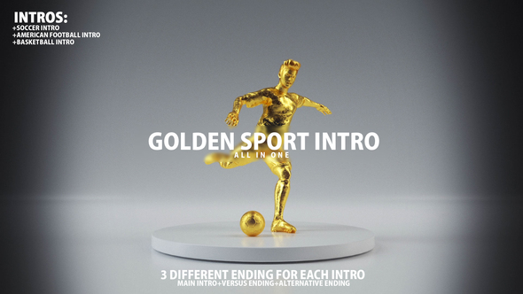 Golden Sport Intro - Download Videohive 22115426