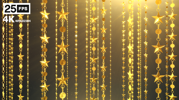 Golden Star 03 4K - Download Videohive 20959551