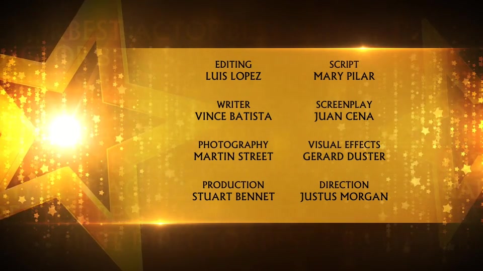 Golden Star Awards Broadcast Pack - Download Videohive 6533044