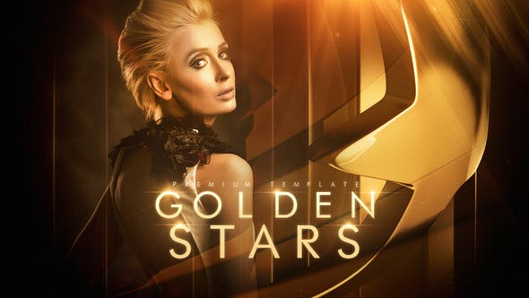 Golden Stars - Videohive Download 23362521