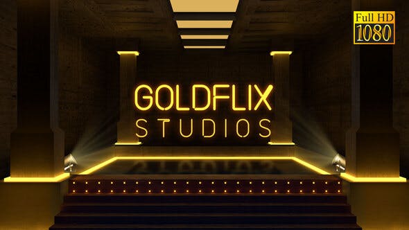 Golden Studio Opener - Download Videohive 37244681