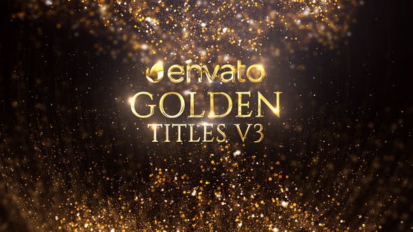 Golden Titles - 21705990 Videohive Download