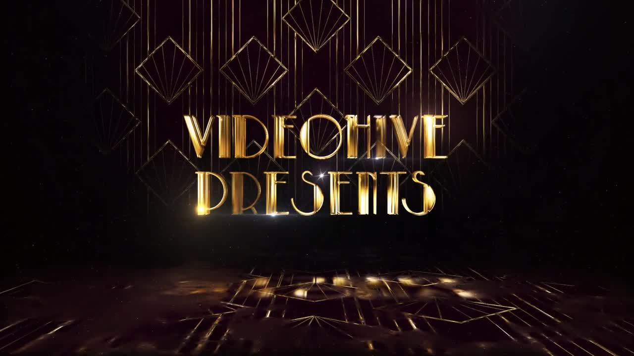 Golden Titles Videohive 44934737 After Effects Image 1