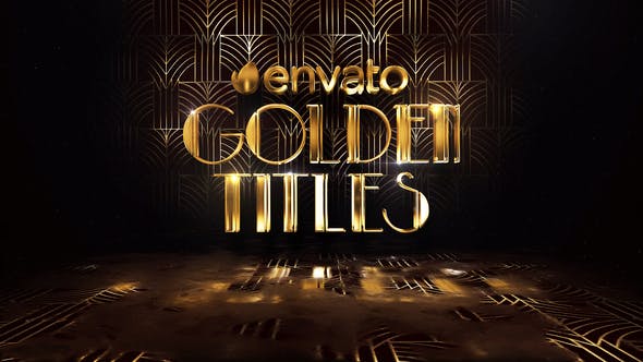 Golden Titles - Download 44934737 Videohive
