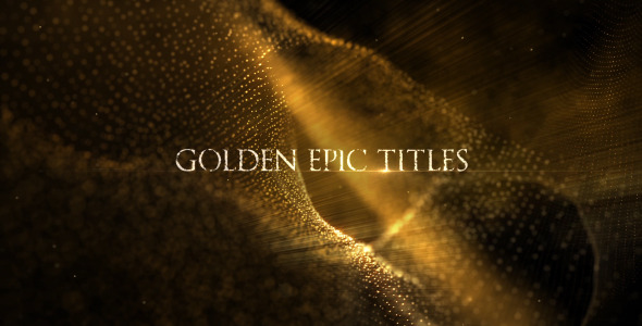 Golden Titles - Download Videohive 9594737