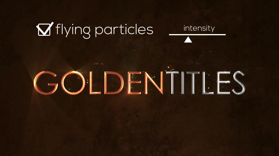 Golden Titles Videohive 22407830 After Effects Image 3