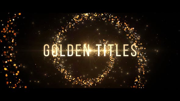 Golden Titles - Videohive 23716502 Download