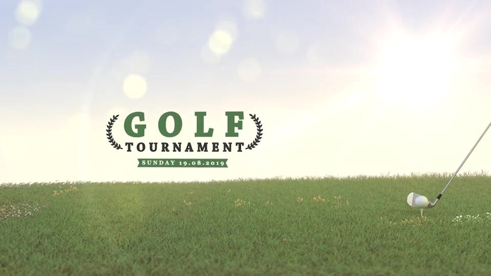 Golf Ball Logo Videohive 23800158 After Effects Image 3
