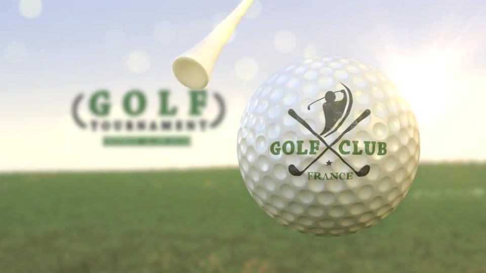 Golf Ball Logo Videohive 23800158 After Effects Image 4