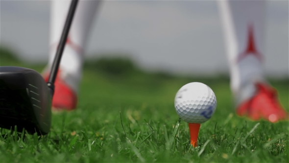 Golf Player Makes a Tee Shot - Download Videohive 18357391