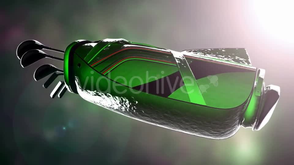 Golf Putter in Golf Bag - Download Videohive 19338791