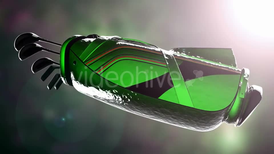 Golf Putter in Golf Bag - Download Videohive 19338791