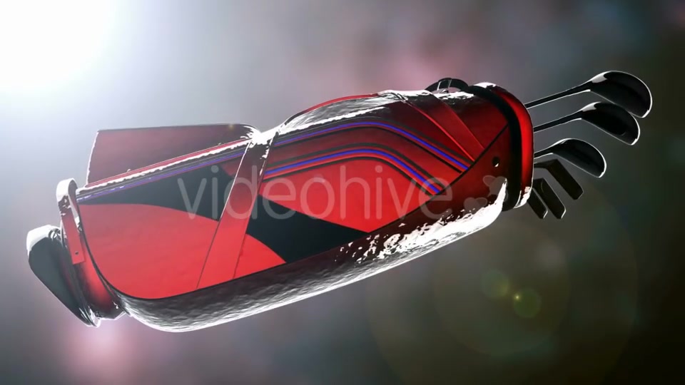 Golf Putter in Golf Bag - Download Videohive 21407973
