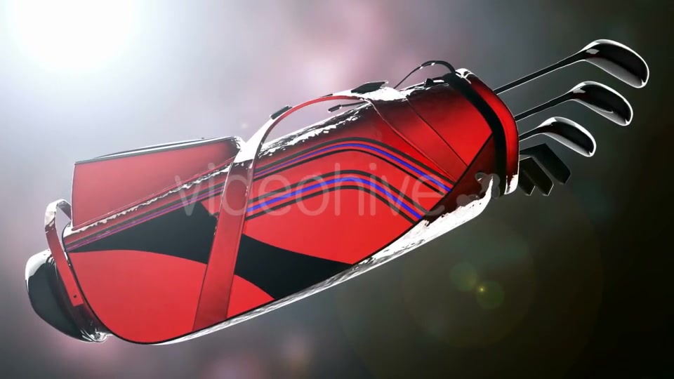 Golf Putter in Golf Bag - Download Videohive 21407973