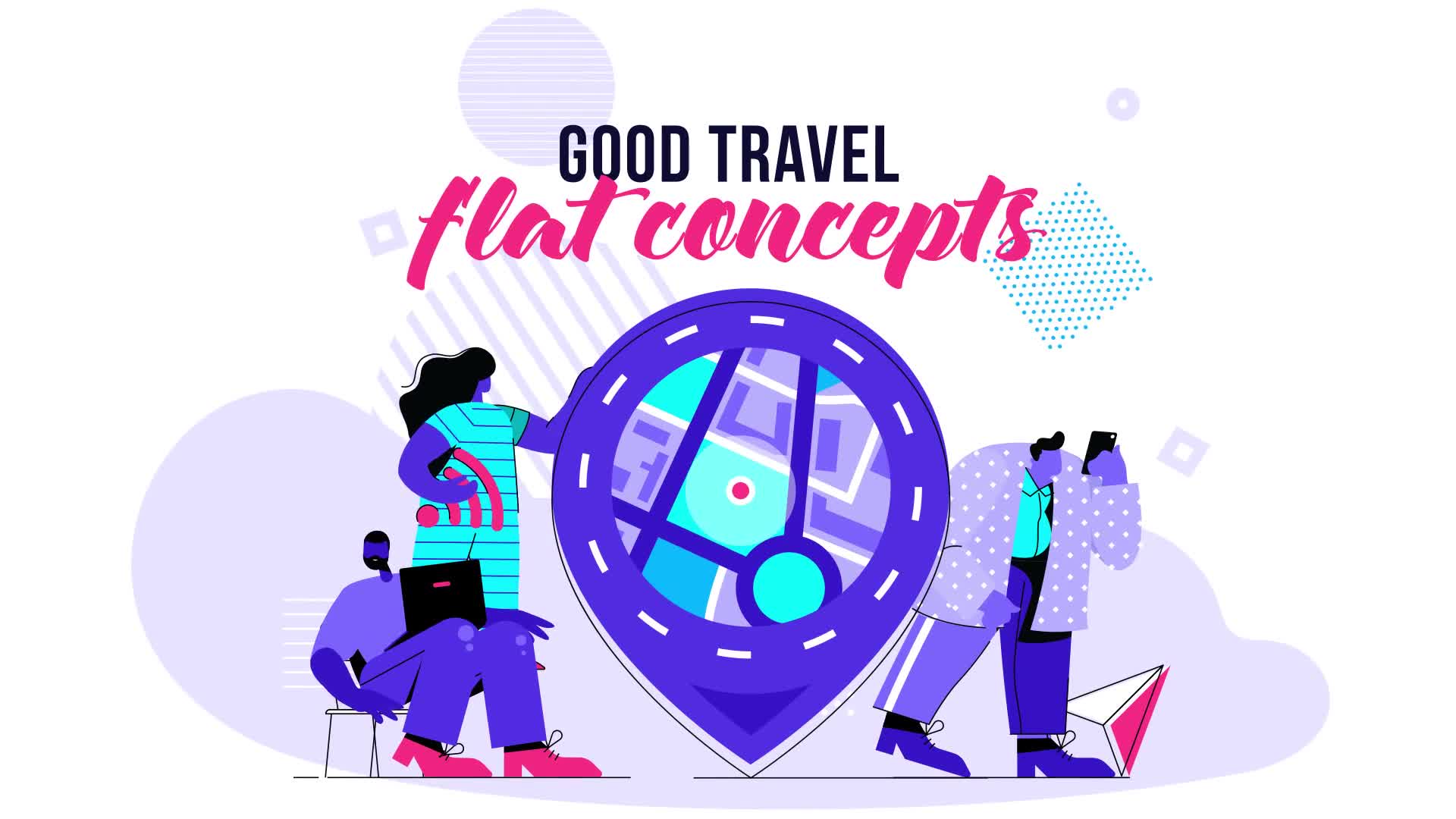 Good Travel Flat Concept Videohive 26139888 After Effects Image 1