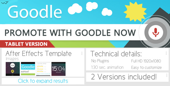 Goodle Now - Download Videohive 4535333