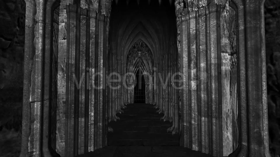 Gothic Castle Endless Gallery Videohive 9085440 Motion Graphics Image 2