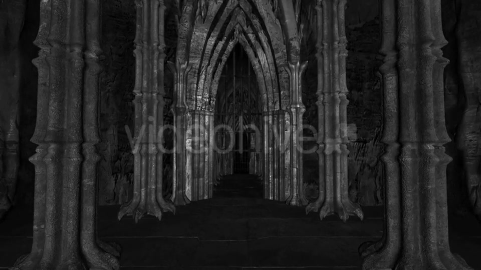 Gothic Castle Endless Gallery Videohive 9085440 Motion Graphics Image 4