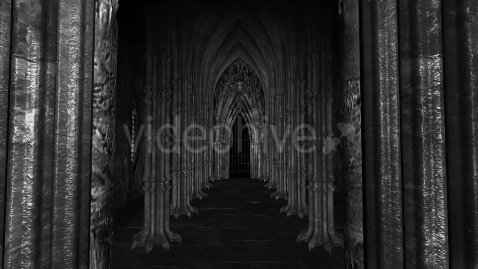 Gothic Castle Endless Gallery Videohive 9085440 Motion Graphics Image 5