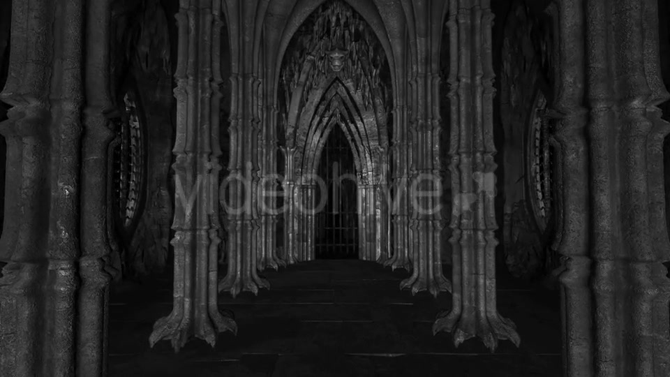 Gothic Castle Endless Gallery Videohive 9085440 Motion Graphics Image 6