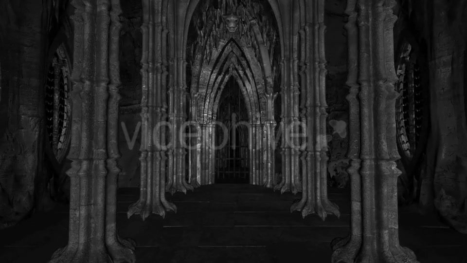 Gothic Castle Endless Gallery Videohive 9085440 Motion Graphics Image 9