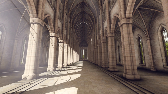 Gothic Cathedral Sunny Day - Download Videohive 18996940