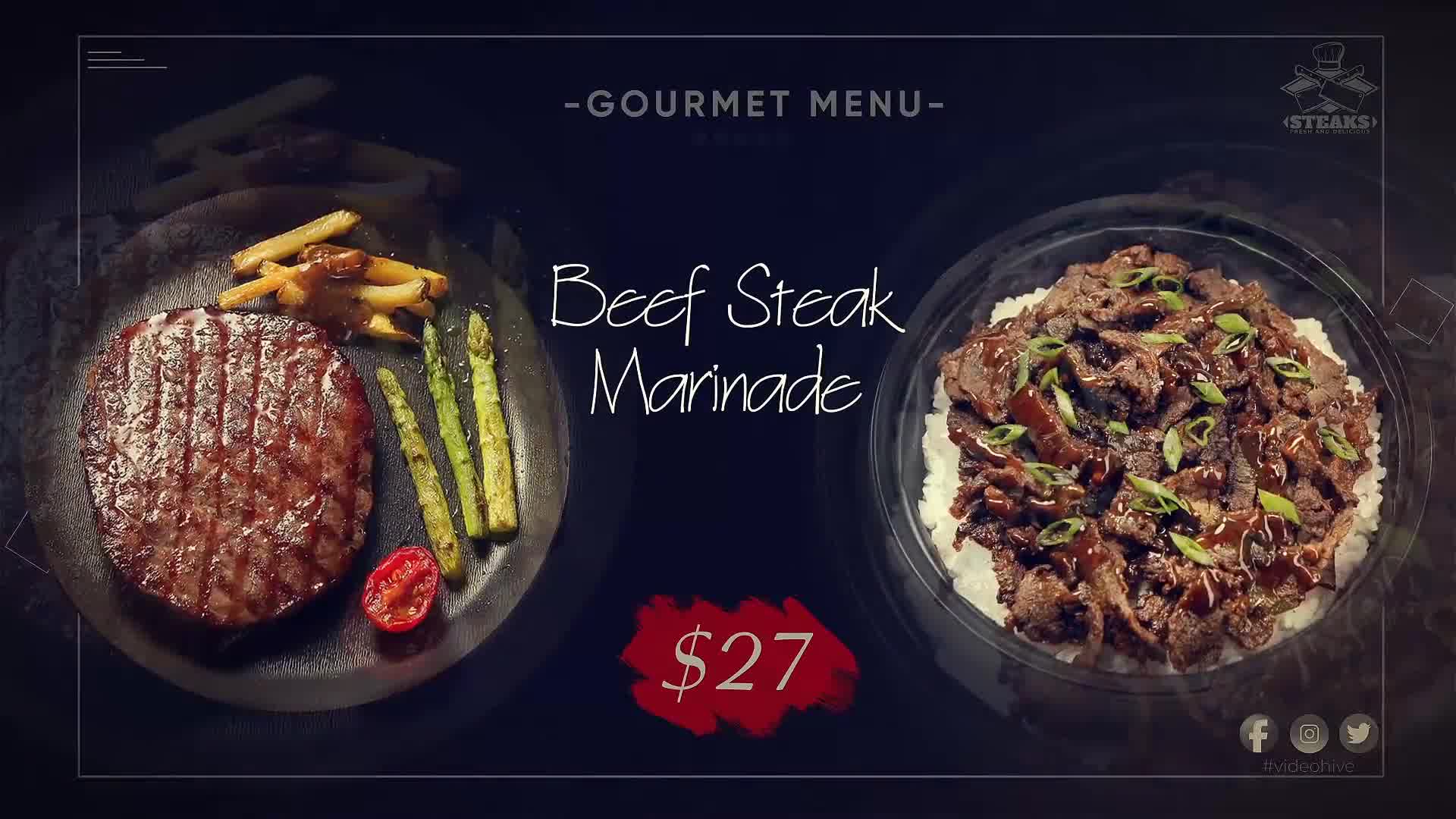 Gourmet Menu Videohive 34511372 Premiere Pro Image 10