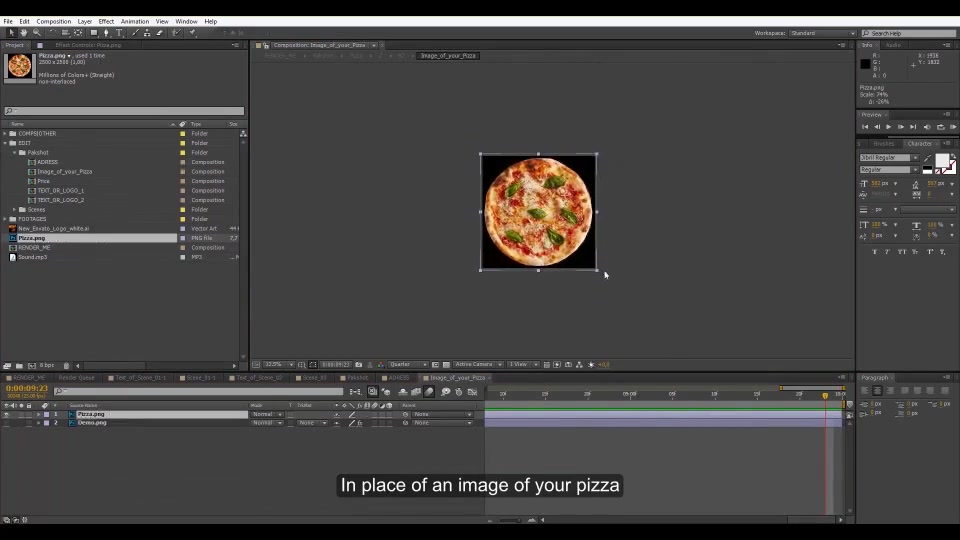 Gourmet Pizza Videohive 22404113 After Effects Image 5