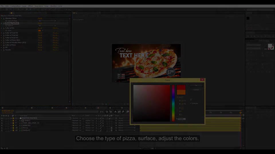 Gourmet Pizza Videohive 22404113 After Effects Image 6
