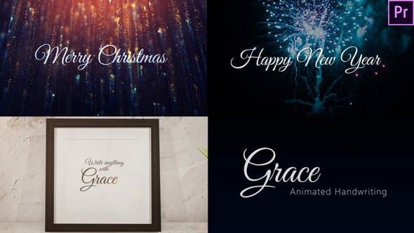Grace Animated Handwriting Typeface - 25072496 Videohive Download