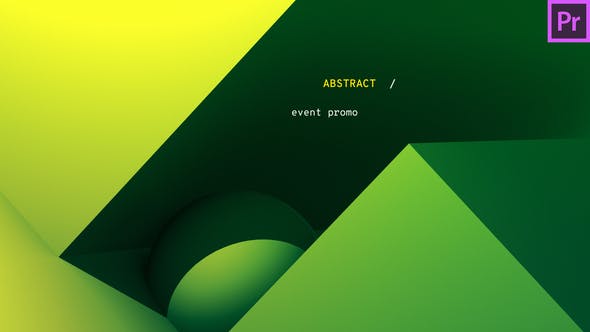 Gradient Abstract Event Promo | Premiere Pro - 23199921 Download Videohive