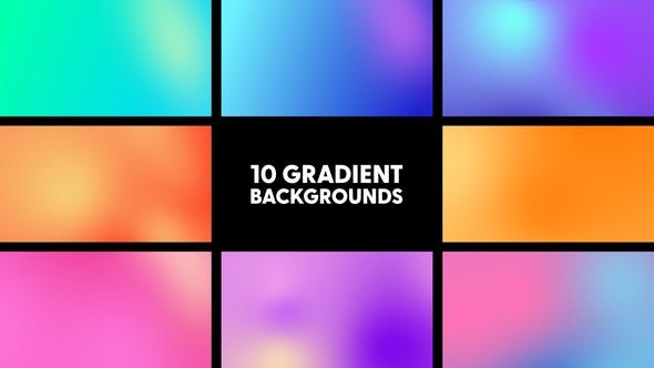 Gradient Backgrounds - 44752470 Download Videohive