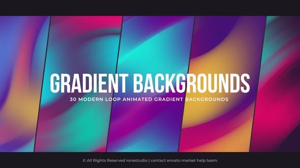 Gradient Backgrounds for Premiere Pro - 34083486 Download Videohive