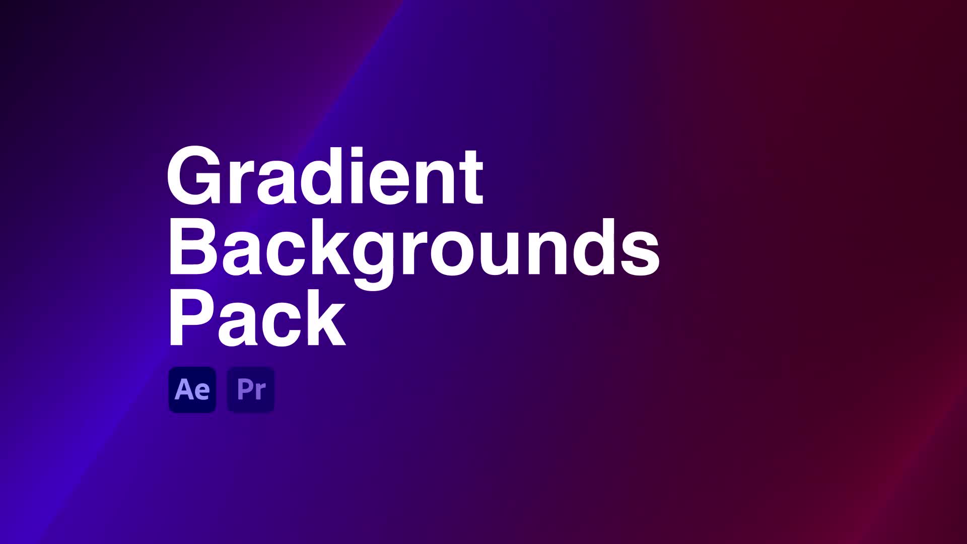 Gradient Backgrounds Pack Videohive 35814811 After Effects Image 1