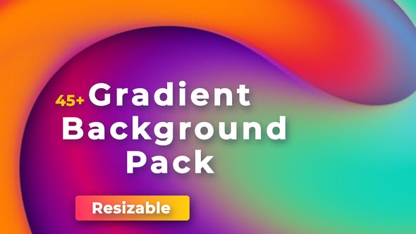 Gradient Backgrounds Pack - Videohive Download 33201167