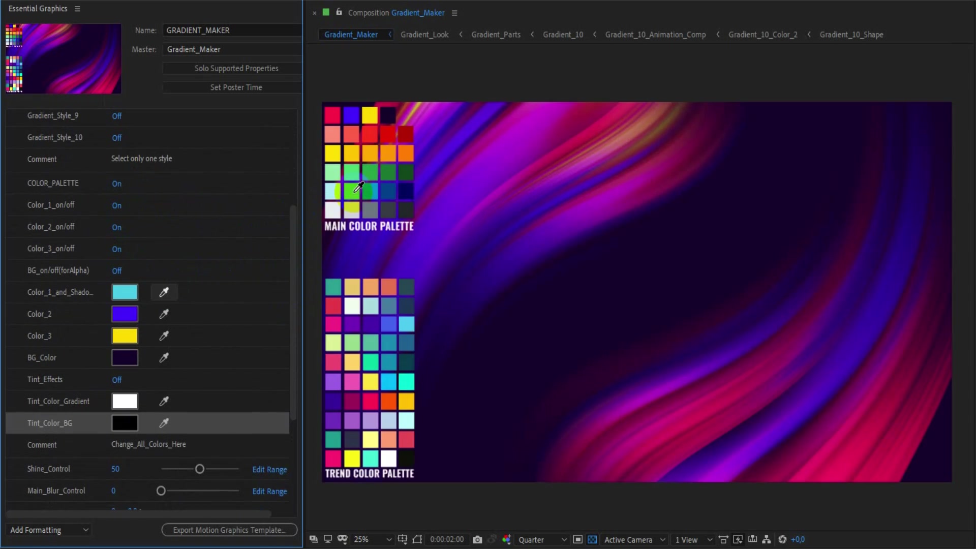 Gradient Maker with 100 Gradients Videohive 33531807 After Effects Image 6