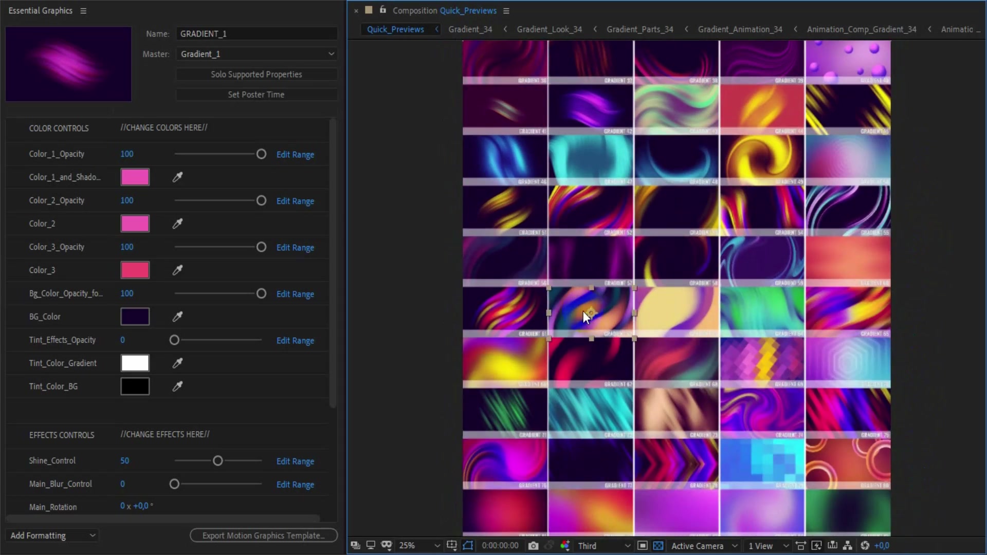 Gradient Maker with 100 Gradients Videohive 33531807 After Effects Image 9